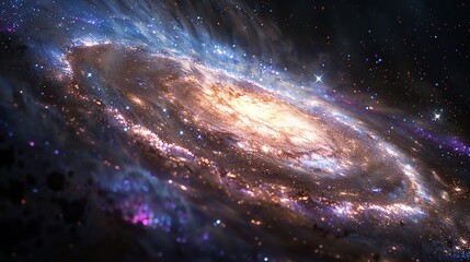 galaxy of Mesosphere, high resolution DSLR