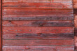 Old red wooden wall, abstract background texture