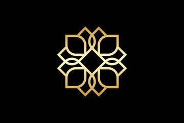 Poster - Lotus Vector Logo Premium 