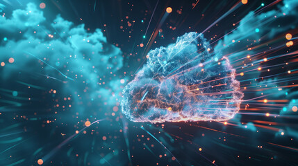 Poster - cloud-based artificial intelligence and machine learning services, empowering organizations to derive insights and drive innovation.