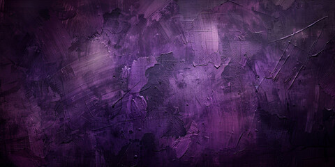 Wall Mural - Background with purple streaks. A flowing colorful spot of good quality and violet light spots. Paint, plaster with grunge texture