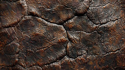 Poster - Detailed view of a piece of wood, suitable for background or texture use
