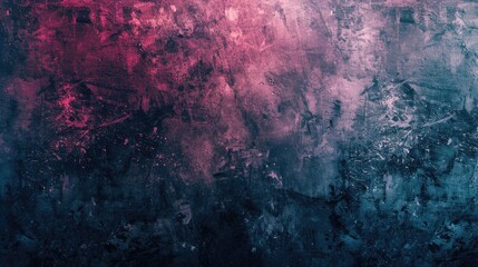 Poster - Colorful painting on a wall, great for interior design projects