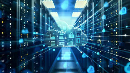 Poster - the advantages of cloud-based file storage and sharing solutions, enabling seamless collaboration an