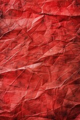 Poster - Detailed view of a red piece of paper, suitable for various design projects