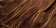 Close up view of brown fabric wallpaper background 3d render illustration