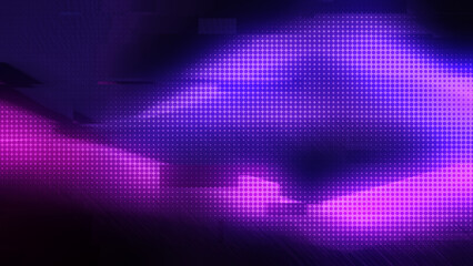 Wall Mural - abstract disco colored background