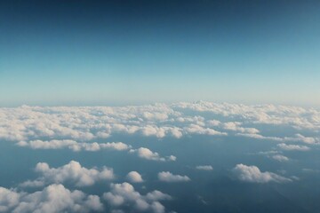 Canvas Print - view of clouds