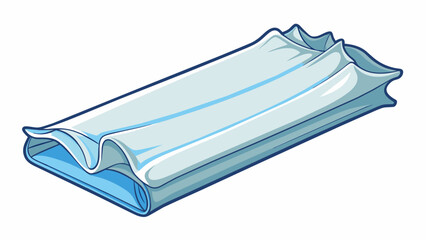 Poster - A thin delicate tissue paper with a semitranslucent quality ideal for wrapping fragile items.. Cartoon Vector