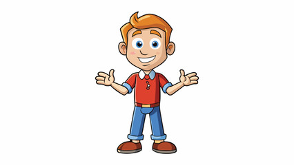 Poster - Body language is a nonverbal form of communication that uses physical gestures posture and facial expressions to convey meaning. Its characteristics. Cartoon Vector