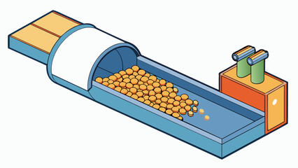 Poster - Extrusion In extrusion plastic pellets are heated and forced through a small opening to create a continuous linear shape. The objects produced through. Cartoon Vector