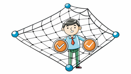 Poster - Policy C is like a safety net providing support and protection to both individuals and the organization. It ensures that actions and decisions are. Cartoon Vector
