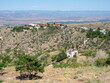 Scenic view of Verde Valley and the hills of Jerome, a historic mining town in Arizona
