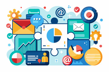 Aufkleber - Social media post with engagement metrics