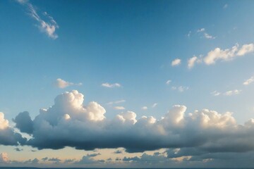 Canvas Print - clouds and sun