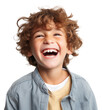 © Rawpixel.com - PNG  A young boy laughing smile happy.