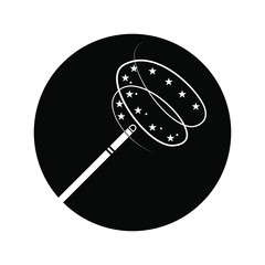 Poster - Magic wand icon