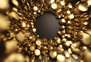 Gold luxury abstract background