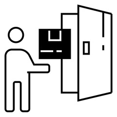 delivery door icon 