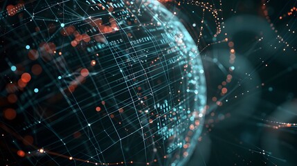 circular technology background