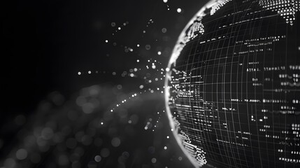 circular technology background