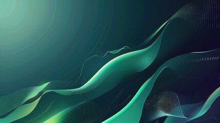 Wall Mural - Abstract Background curved wave colorful background 3d render. Digital abstract background, banners, wallpapers, posters, covers, tech, AI, data, audio, graphics, presentation, and more.