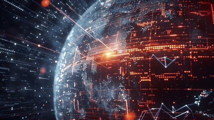circular technology background