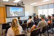 © MVProductions - virtual classroom with students attending from different parts of the world
