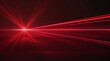 © Chand Abdurrafy - A single red light ray, resembling an elegant line of energy or path on a dark background. The ray is symmetrical and straight with soft edges, creating the illusion that it is moving at a high speed