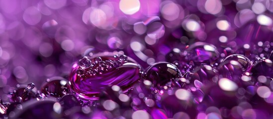 purple abstract gemstone background