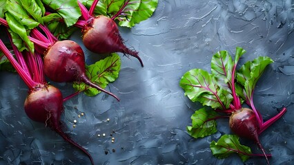 Wall Mural - Fresh beetroot background part of a collection showcasing healthy organic ingredients. Concept Healthy Eating, Organic Ingredients, Fresh Produce, Beetroot, Food Photography