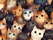 © Taslima - International cat day generative AI.