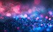 Vibrant pink and blue hues in a fluorescent light overlay, Generative AI 