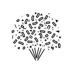 Confetti icon, celebration icon, birthday icon, party icon, anniversary icon, event icon, holiday icon, ceremony icon, festival icon, greeting icon, exploding icon, Christmas icon, festive icon,party,