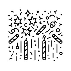 Confetti icon, celebration icon, birthday icon, party icon, anniversary icon, event icon, holiday icon, ceremony icon, festival icon, greeting icon, exploding icon, Christmas icon, festive icon,party,
