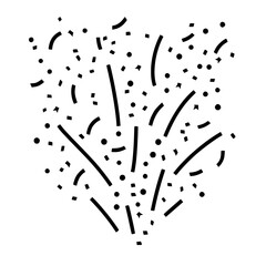 Confetti icon, celebration icon, birthday icon, party icon, anniversary icon, event icon, holiday icon, ceremony icon, festival icon, greeting icon, exploding icon, Christmas icon, festive icon,party,