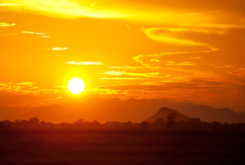 sunset on Sri Lanka