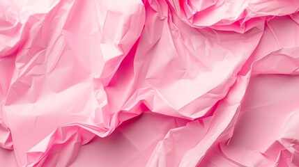Poster - A pink piece of paper with a crumpled texture