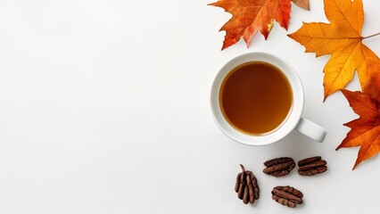 Sticker -  Autumn warmth in a cup