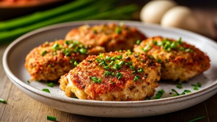  Deliciously seasoned meatballs ready to be savored