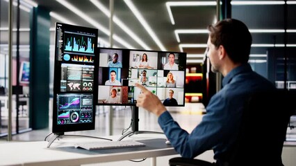 Poster - Staff Training Online Business Video Conference