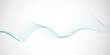 abstract minimal banner with flowing lines design 