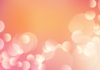 Poster - elegant background with bokeh lights design