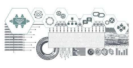 Wall Mural - Concept of business relationship