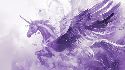 Naklejka na meble Fantasy art Pegasus