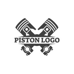 Wall Mural - Automotive piston workshop logo design modern badge style custom car service engine tune up logo.