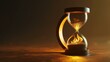 Hourglass with fire, minute idea instrument of measurement symbol no people