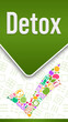 Detox Tick Mark Health Symbols Green Colorful Vertical 