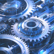 A Detailed View of Industrial Machinery Components - Focus on High-Precision Engineering Marvels
