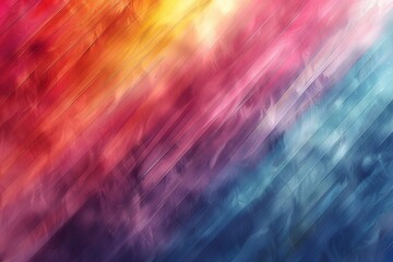 Poster - A visually striking background image featuring a blend of vivid colors in diagonal gradient stripes